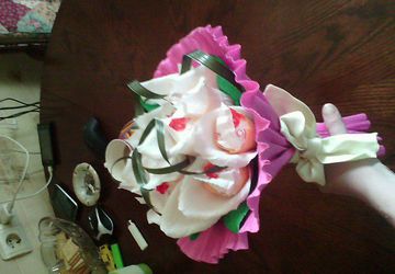 Букеты из конфет