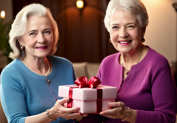 How to make a gift for older women