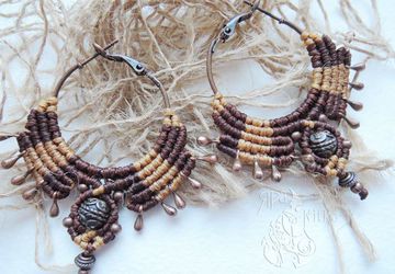 БОХО-СЕРЬГИ "SATTVA"