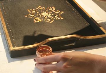 Восточный поднос своими руками