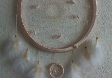 Ловец снов "Розовая ракушка"