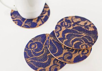 Кружевные подстаканники