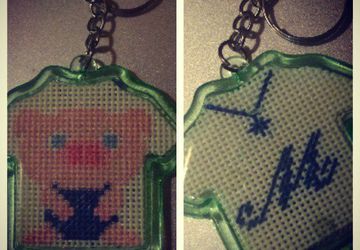 Именной брелок