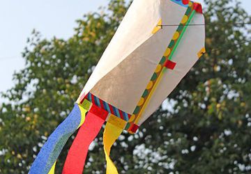 делаем воздушного змея