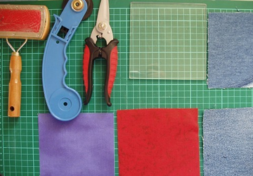 Лоскутное шитье из джинсов