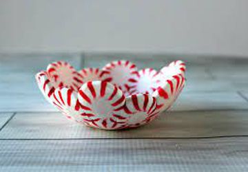 Удивительная чаша из конфет