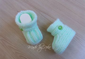 Пинетки вязаные