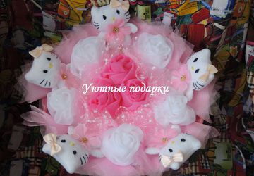 Букет из игрушек