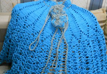 Ажурная накидка.