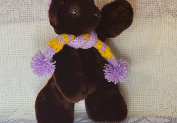 Мутоновый мишка Дениска.