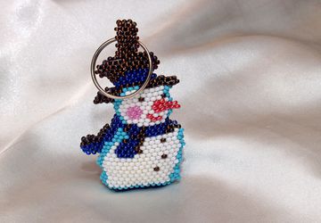 Брелок "Снеговик"