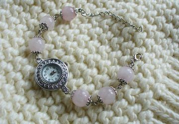 Часы с натуральным камнем