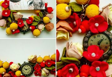 Часы ручной работы 