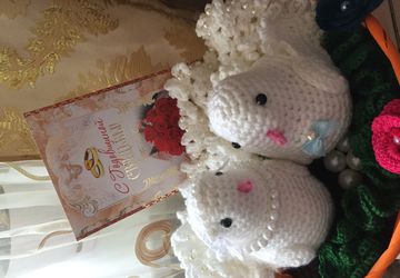 Вязаные голуби