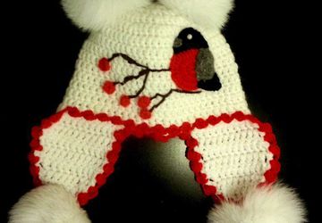 Шапочка "Снегирь"