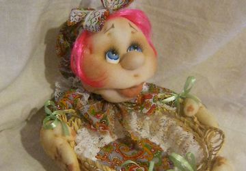 куколка-корзинка"Сладушка"