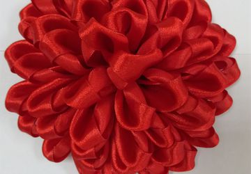 Бант на резинке для волос