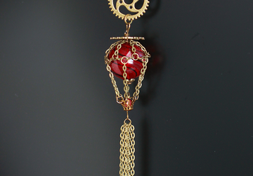 Стимпанк подвеска воздушный шар