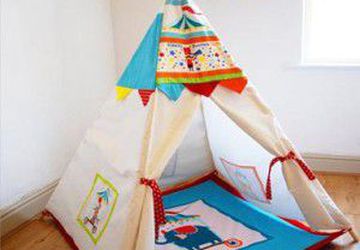 Шьем игровой шалаш для детей