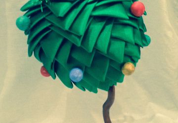 Топиарий новогодний