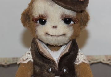 Обезьянка-тедди ГРЕТТА...