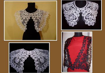 Воротники  кружевные