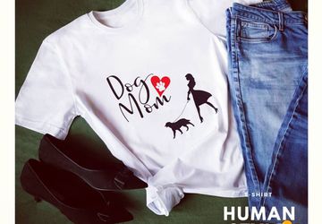 Футболка "Dog Mom"