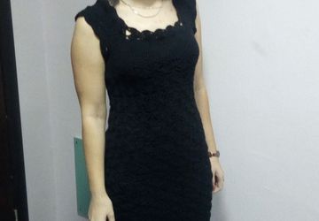 Ажурное платье