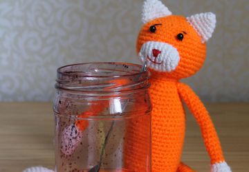 Кот-амигуруми