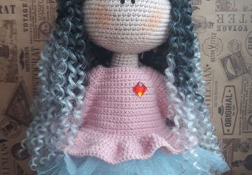 Вязаные куклы ручной работы