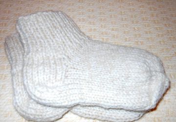 Детские шерстяные носочки