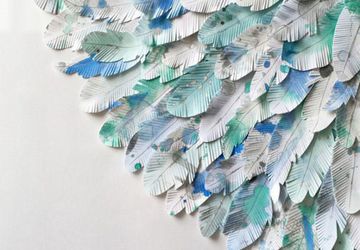 Панно "Перья"