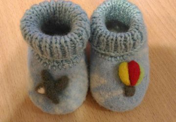 пинетки из войлока