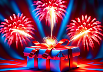 How to make a gift for 4th of July