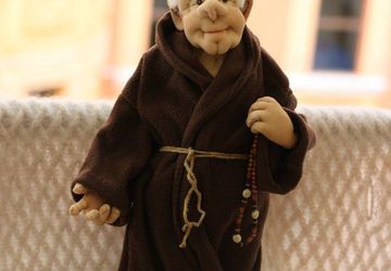 Авторская кукла "Монах"
