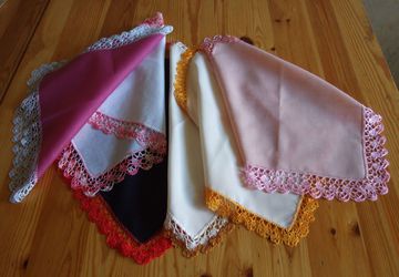 Кружевные носовые платочки