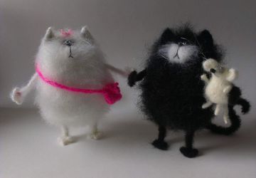 Кот Шмяк с Китти и Сырником