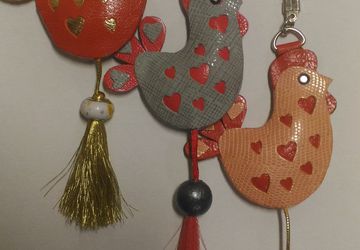 брелок-петушок