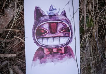 Открытка Space Freaks. Улыбака.