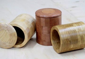 Баночки из дерева