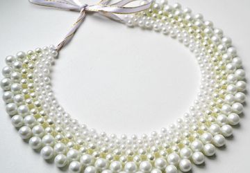 Ожерелье-воротник своими руками