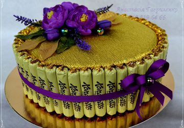 Торты из конфет