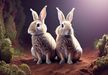 How to make a gift for rabbit lovers