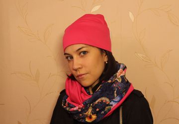 Комплект снуд и шапка "Sweet dreams"