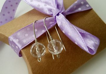 Серьги из нейзильбера