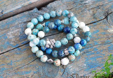 Браслет из натуральных камней