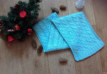 Шарф ручной работы