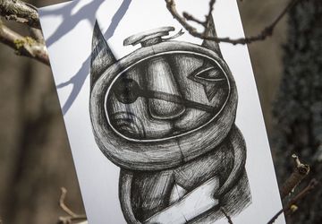 Открытка Space Freaks. Моряк.