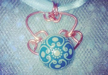 Кулон "Завитки"