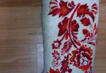 Расписные валенки